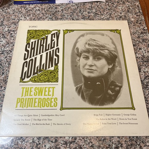 SHIRLEY COLLINS THE SWEET PRIMEROSES UK TOPIC FOLK LP MONO