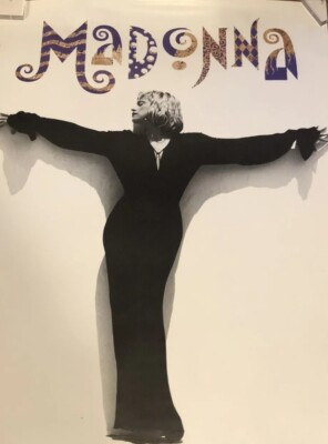 MADONNA 1993 ポスター 非売品 madonna 1993 girlie show rock express poster. In Original Plastic