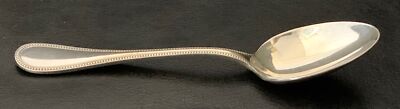 Christofle Perles Teelöffel Kaffeelöffel 13,5 cm Silberauflage Tafelbesteck