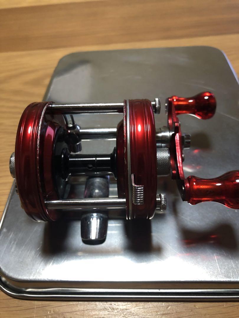 アブ ABU Ambassadeur  5000B Red Abu Garcia AMBASSADEUR 5000B BAITCASTING FISHING Reel