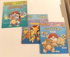 VINTAGE Pokemon EVOLVERS 3x