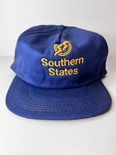 Vintage Southern States Hat Farm Seed Feed Snapback Truckers Cap USA Made
