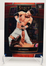 2022 Panini Select WWE Concourse Red and Blue #62 Kushida wrestling card