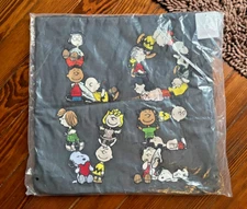 Snoopy Pottery Barn pillow Sham peanuts Disney Holiday School Gift Dorm 🌈 `