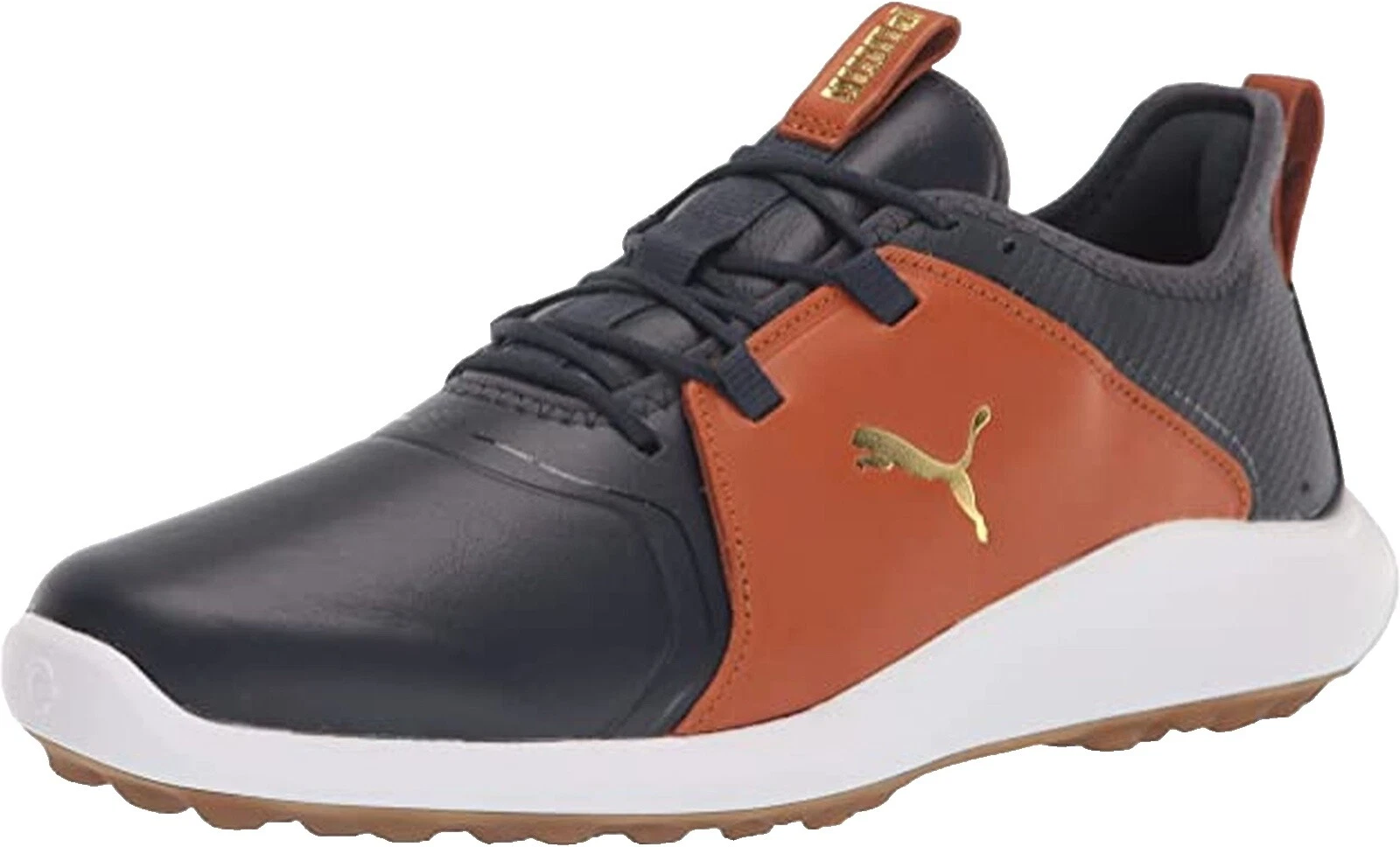 Brown PUMA Golf Shoes for Men