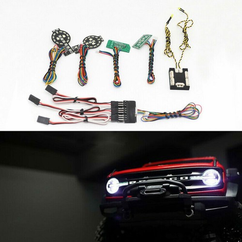 RC 1/10 Front&Rear LED Lamp Light System Kit for Traxxas TRX-4 2021 Ford Bronco - Bild 3 von 12