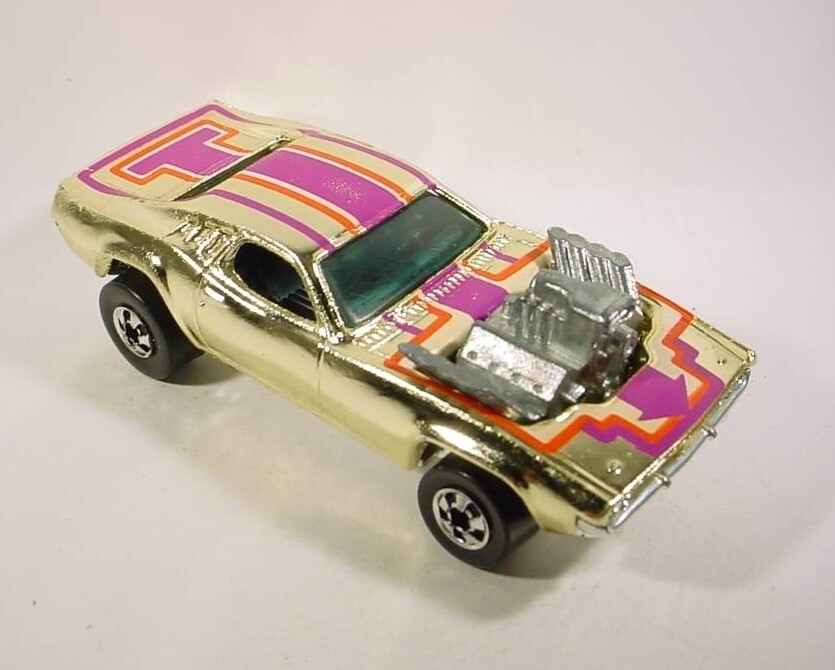 Hot Wheels Gold Chrome Rodger Dodger (HK) Loose