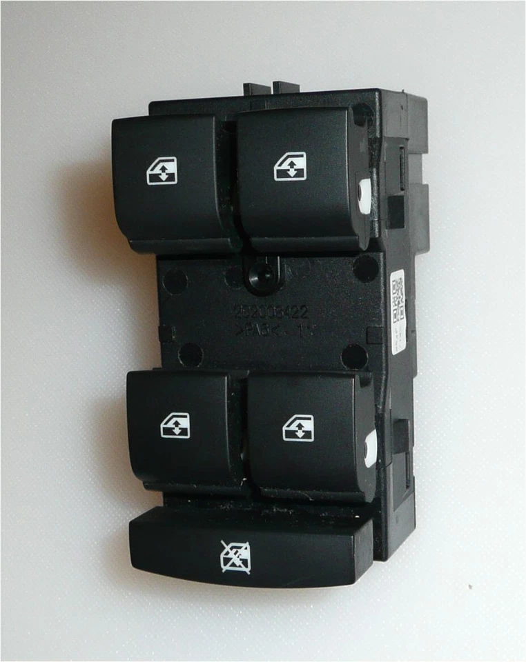 Chevy Spark 2016 17 18 19 20 2021 OEM interruptor maestro ventana eléctrica n.º de parte: 95407142 Foto 2 de 4