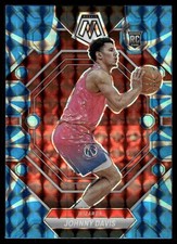 2022-23 Panini Mosaic #243 Johnny Davis Reactive Blue