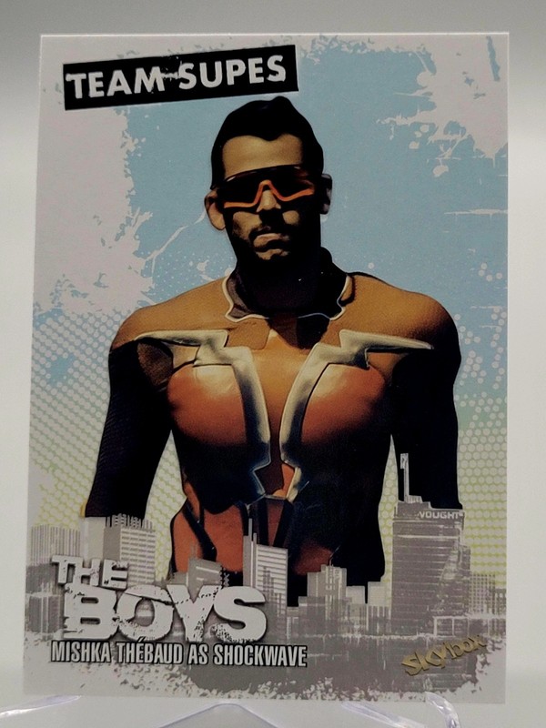 THE BOYS SHOCKWAVE TEAM-SUPES TRADING CARD SEASON 1 & 2 SKYBOX 2025 C-21