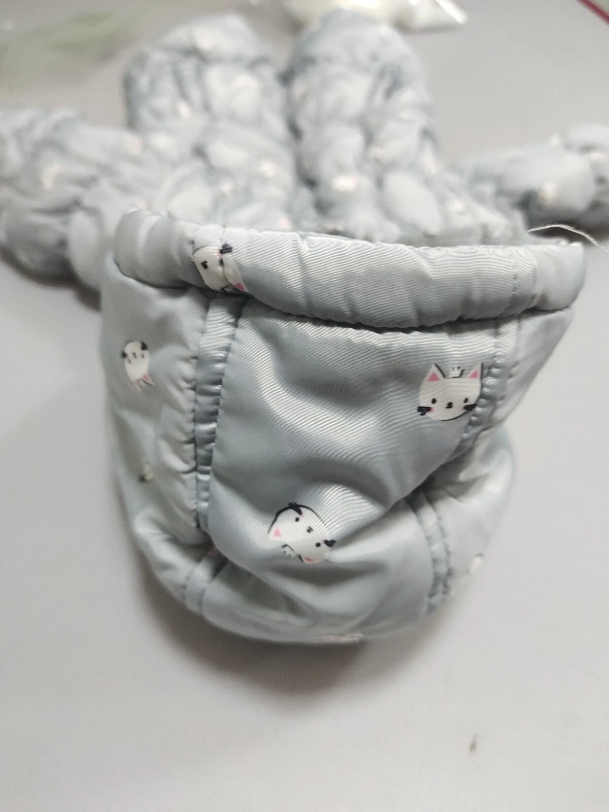 H&M Hooded Padded Jacket-longsleeve Regular Length Light Green Size 6-18 months thumbnail 5