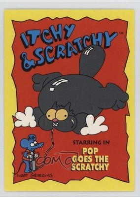 1994 SkyBox Bongo Comics Simpsons Series 2 & Itchy Pop Goes the Scratchy #I2 8d4