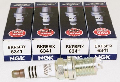 4 Pack Genuine NGK 6341 Iridium IX Spark Plugs BKR5EIX for Toyota Scion VW MB GM