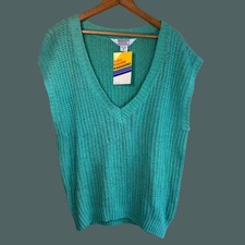 Vintage Special Events Knit Sweater Vest NWT