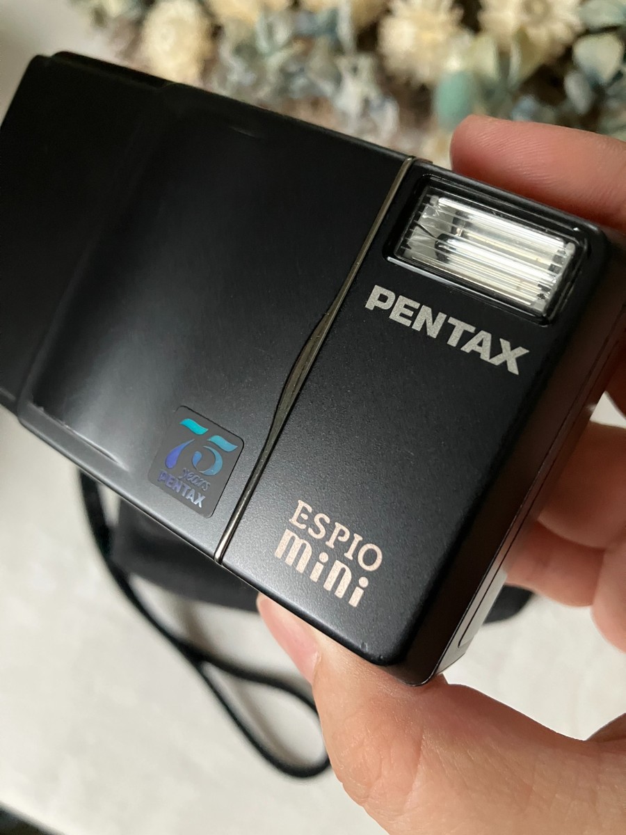 🎦[N MINT w/ Strap] Pentax ESPIO mini 75 Years Point & Shoot