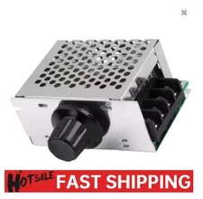 4000W AC 220V Thyristor Voltage Regulator Speed Controller with Case