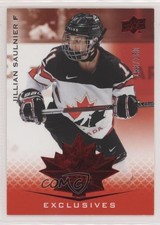 2021 Upper Deck Team Canada Juniors Exclusives 193/250 Jillian Saulnier #57 fd4