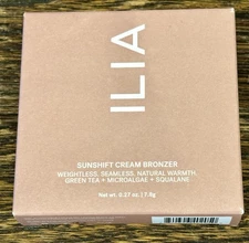 ILIA Sunshift Cream Bronzer-Ray-0.27 oz / 7.8g New in Box
