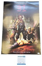 Rob Zombie  31 Movie Signed Autographed 19x27 Poster ACOA