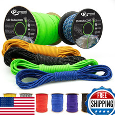 Paracord Planet Reflective 550lb Paracord   7 Strand Type III Cord for Hiking, C