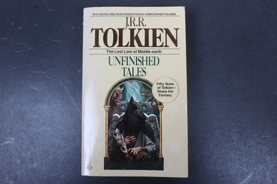Unfinished Tales J.R.R. Tolkien 1988 Ballantine Fantasy Middle-earth