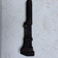 Vintage Pexto Adjustable Monkey Pipe Wrench Hammer 12" Made in USA Old tools