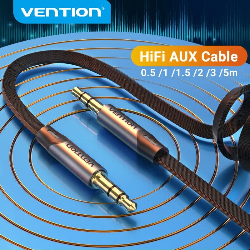 Aux Cable for Car Headphone Audio Cord 3.5mm Jack Stereo PC Car Male 0.3m to 5m - Image 2 of 4