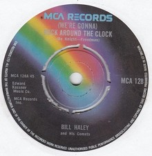 Bill Haley And His Comets - (We're Gonna) Rock Around The Clock (7", Single)