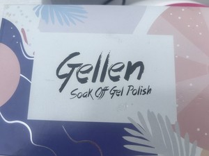 Gellen Soak Off Gel Polish 6 Color Set Color Favor's