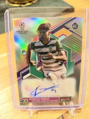 Rodrigo Ribeiro Auto Rookie RC TOPPS UCC FINEST 2022/23 Sporting CP Auto