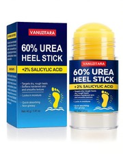 Urea Cream 60 with 2 Salicylic Acid, Foot Cream 60 Percent for Feet Hands, M