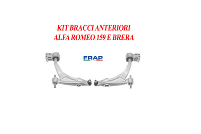 PAIR FRONT LOWER SWING ARMS FRAP ALFA ROMEO 159 / BRERA 1.9 2.4
