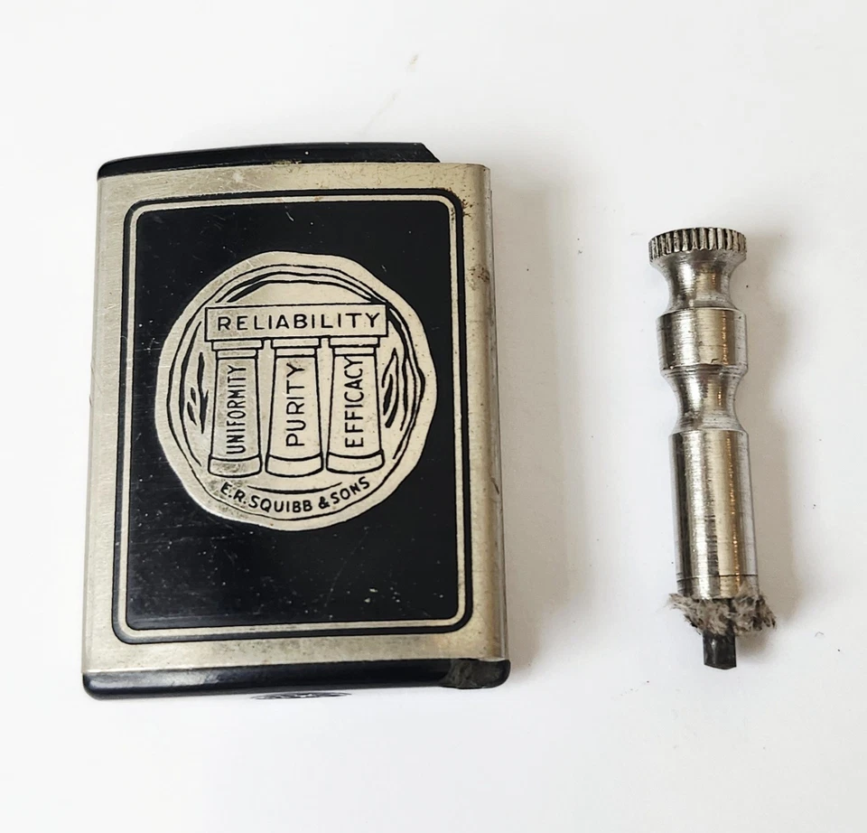 Crema de Afeitar Squibb De Colección Años 30 De Colección Partido Permanente Striker Chicago Feria Mundial Foto 3 de 4