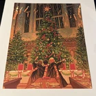 J.K. Rowling Harry Potter Christmas at Hogwarts - Art Print Scholastic