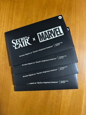 Arcane Signet  Earth s Mightiest  Rainbow Foil Secret Lair Sealed Priced For One