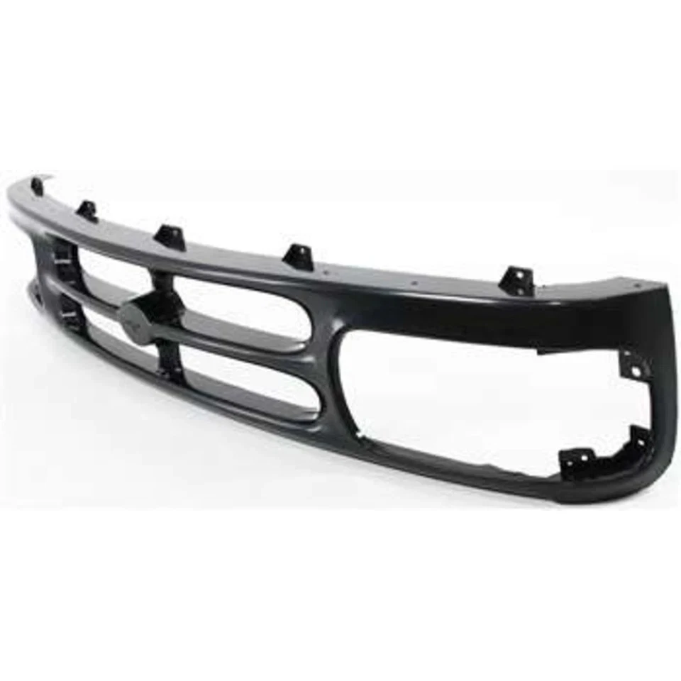 New Front Grille Assembly Painted Black Plastic For 1994-1997 Mazda B3000 B4000 Foto 3 de 4