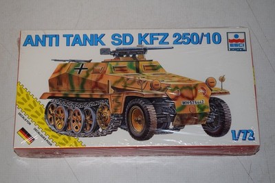 Esci Ertl 8373 Sd.Kfz.250/10 Anti Tank Vehicle 1:72 NEU mit OVP