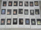 Nystamps US back book cut square stamp collection high cost m28wc