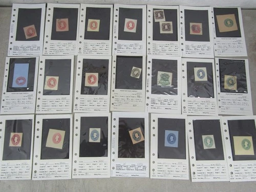 Nystamps US back book cut square stamp collection high cost m28wc