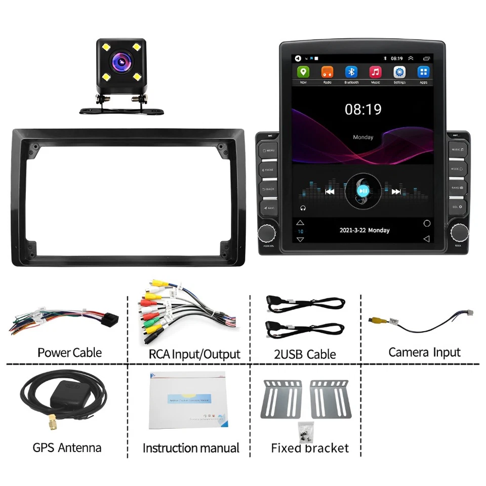9,7"" para Ford Explorer 1998-2005 Android 15 Apple Carplay coche radio estéreo GPS Foto 4 de 4
