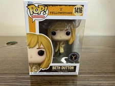 Funko Pop 1416 YELLOWSTONE BETH DUTTON  EXCLUSIVE 1416 👢👢VAULTED 👢👢