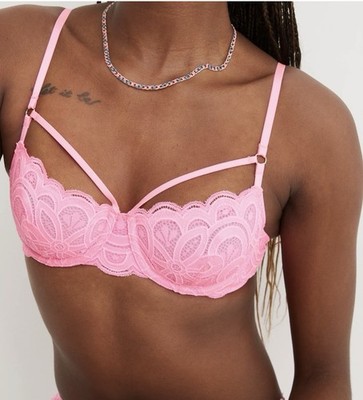 Aerie Show Off Rooftop Garden Lace Unlined Bra Size 34D