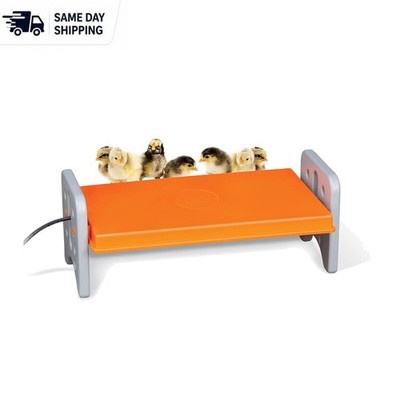 Thermo-Poultry Chicken Brooder Heater - Adjustable Heating for 30 Chicks!