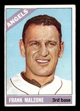 1966 Topps #152 Frank Malzone California Angels M1