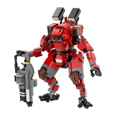 DIY Model Building Blocks Set MOC Bricks Toys for Titanfall Vanguard-class Titan