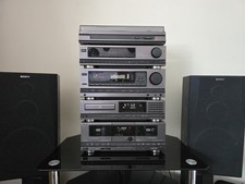 Boxed Sony LBT-D505 Stereo Stack System HiFi  With Speakers and Turntable 