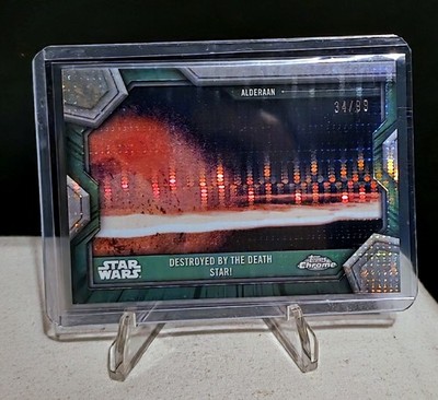 2025 Topps Star Wars Hyperspace - Destroyed by the Death Star #ERA-21 Pulsar /99