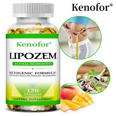 KENOFOR Lipozem Keto Capsules Promote Metabolism Promotes Digestive Health 30-120 Pills