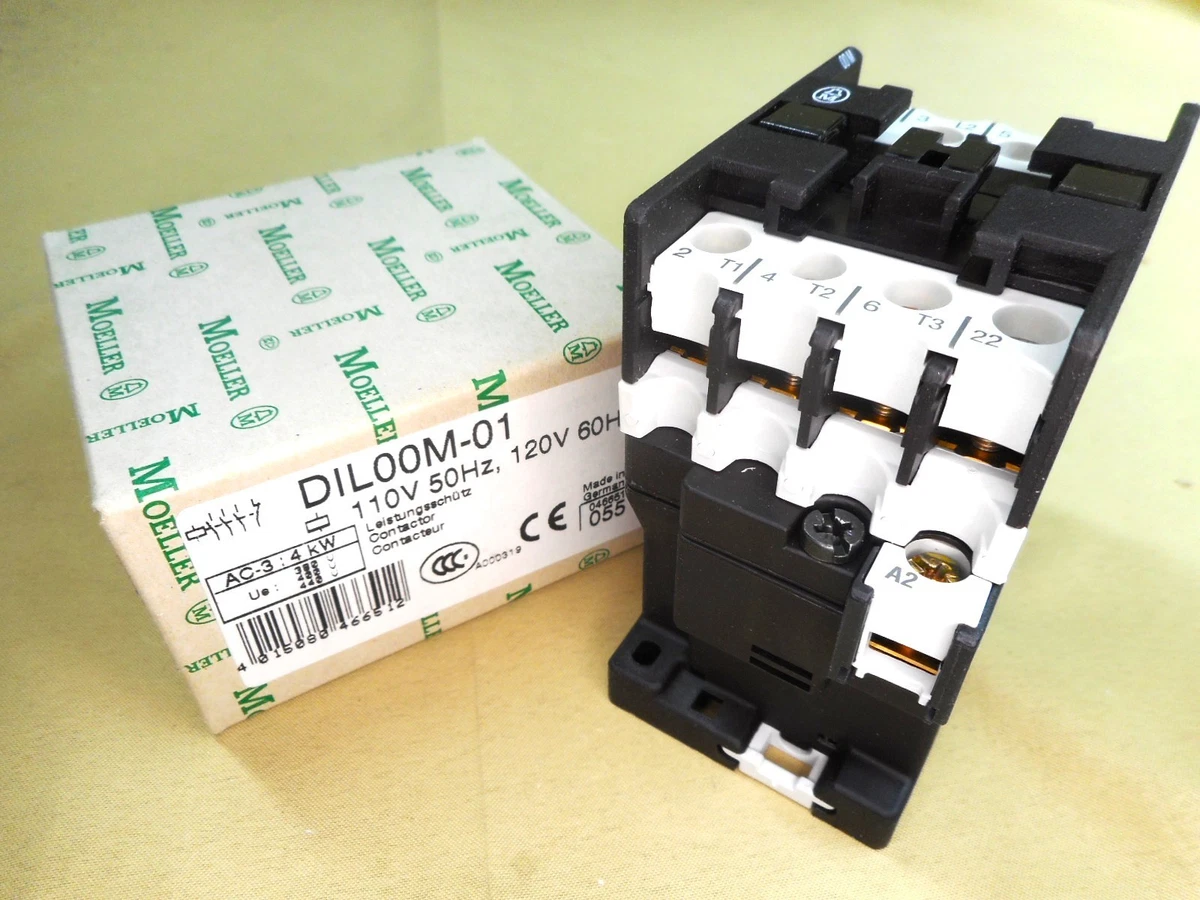 MOELLER DIL00M-01 120V relay (NIB)