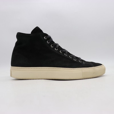 Common Projects Tournament Mid Top Women s EU 40 Black Suede Sneakers Casual